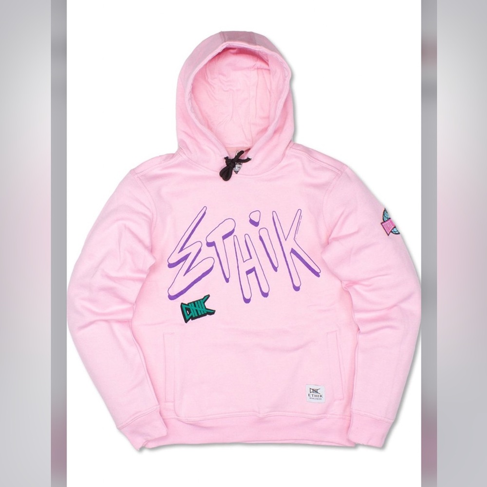 *NWT Ethik Modern Life Hoodie Pink Size S